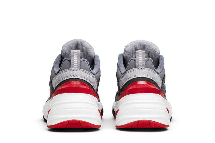 Men's Sneakers Nike M2K Tekno Gunsmoke University Red Gunsmoke/Summit White-Natural Heather-University Red