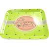 [M1354] - Small Pistachio Green 'L'Epicerie Fine' Tray (15x20 Cm)