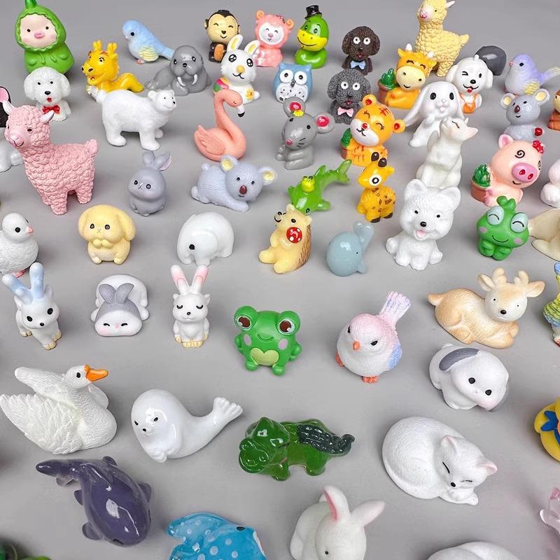 Mini Cute Animal 3D Model Blind Box Toy - Individually Packaged, Random Cartoon Design