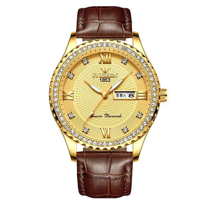 Мужские водонепроницаемые светящиеся наручные часы-будильник для бега