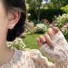 Изысканные Длинные Серьги-Банты - Милые, Нежные Гвоздики для Нежного, Элегантного Образа