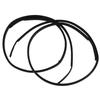 2pcs Rubber Roof Drip Moulding Side Finish Strip Left Right 75551-52130 For Toyota For Yaris Hatchback 2007-2011 Vintage Car