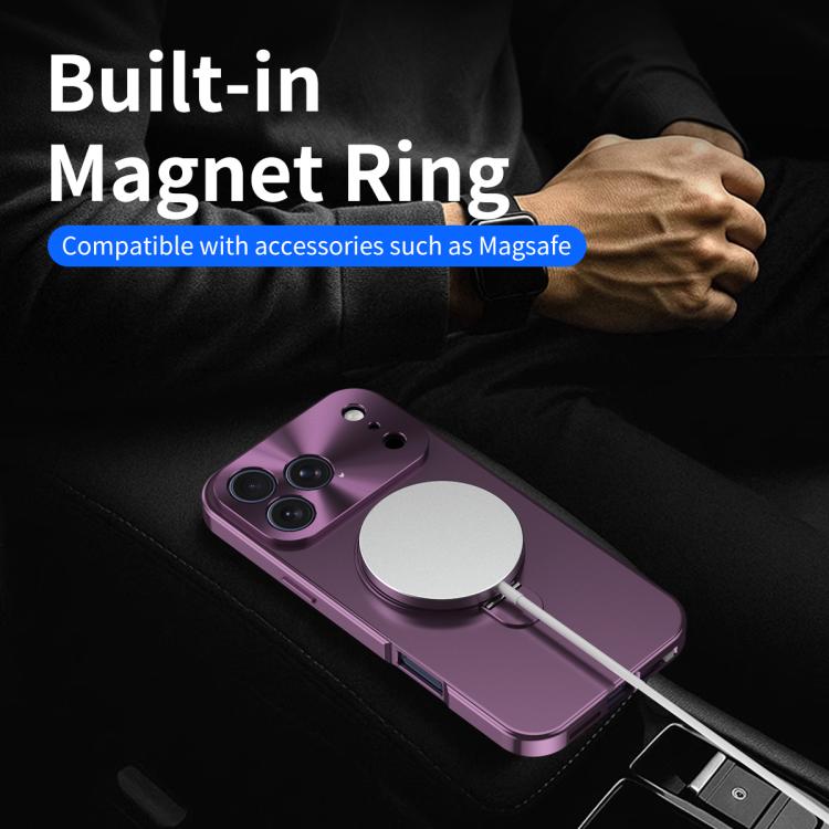 Privacy Screen Film Full Cover MagSafe Magnetic Phone Case With Rotating Holder For iPhone 18 Pro Max
