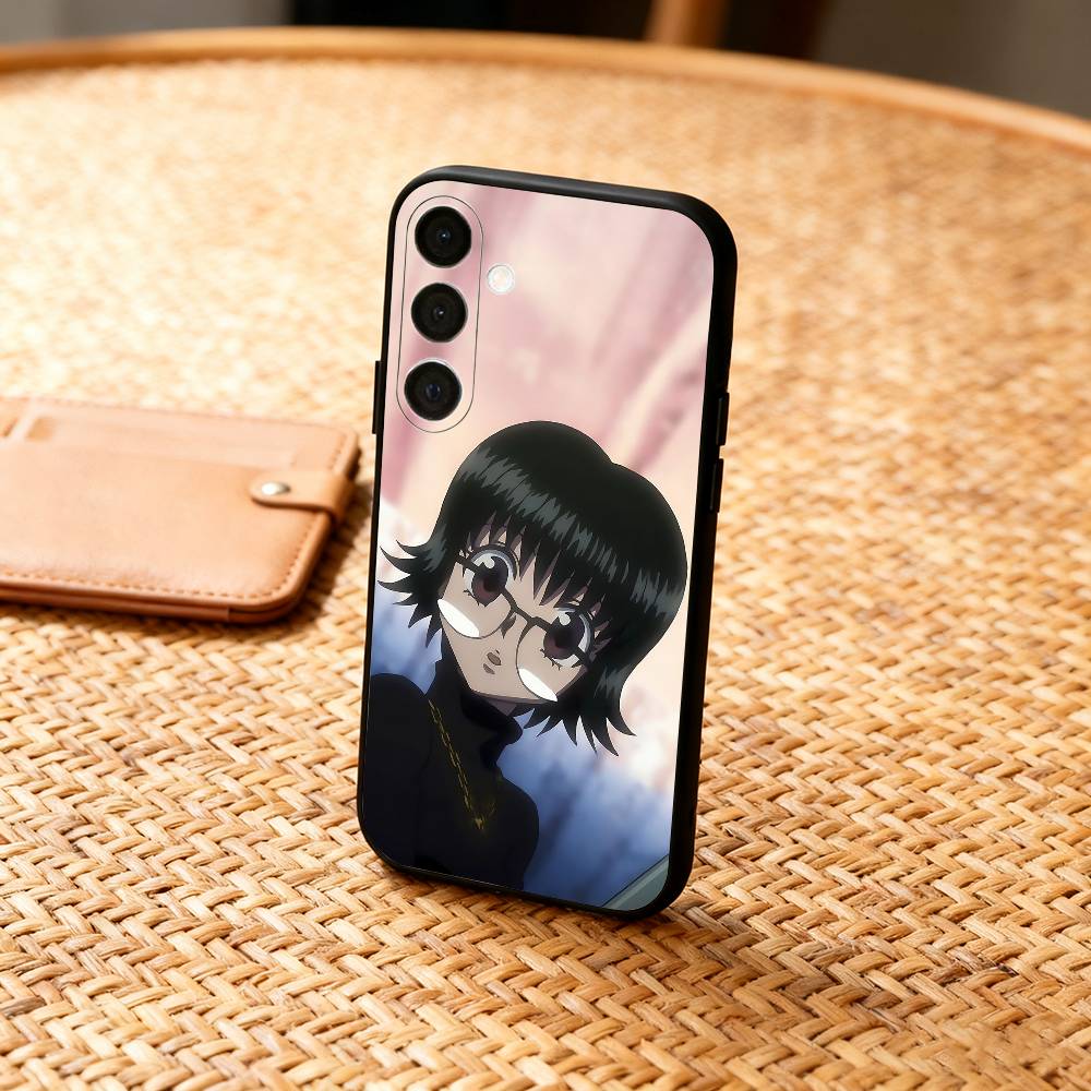 S-Shizuku H-Hunter M-Murasaki Phone Case For Samsung A73,72,71,53,52,51,22,91,80, Soft Black Cover