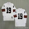 Cleveland Browns Retro Rugby Jersey Mens Cotton Football Style Uniform Embroidered 32 73 19