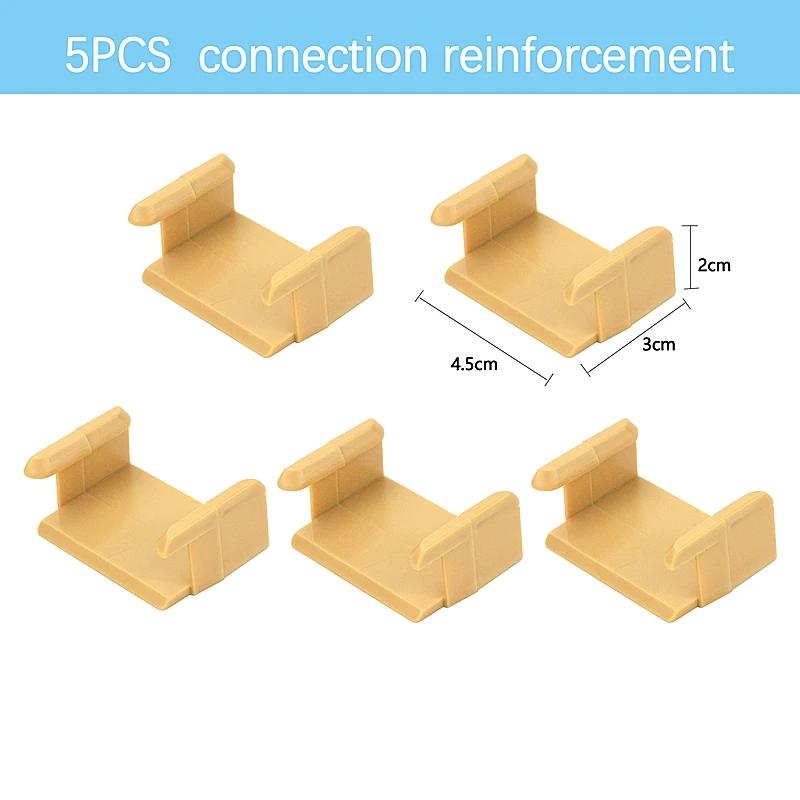 Wooden Railway connect Fixer Train Track Accessories Connector Tracffic Light Toys Holder Fit Brio Wooden Track Toys Educational