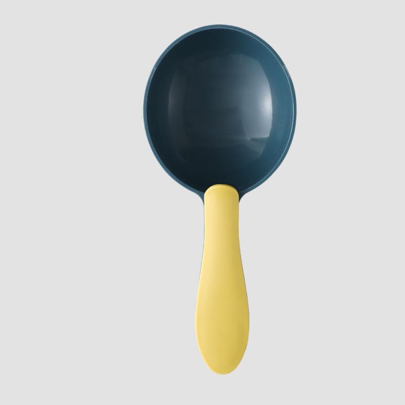 Лопатка для кормления питомцев Совок для кошачьего корма с зажимом для герметизации Многофункциональная пластиковая мерная ложка для корма для питомцев Специализированная мерная ложка для кормления питомцев