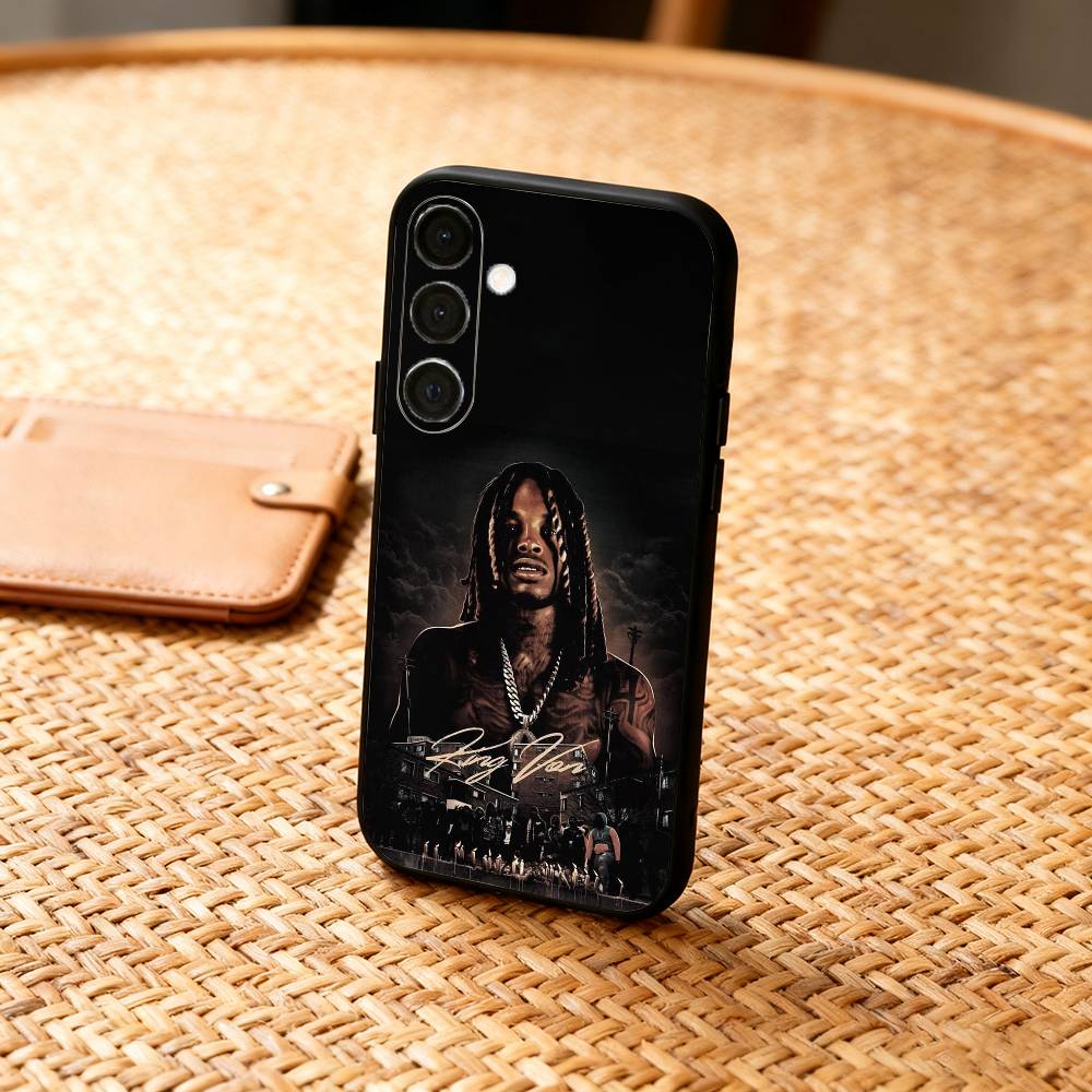 Чехол для телефона K-King Von-C-Crazy Story для Samsung A73,72,71,53,52,51,22,91,80, Мягкий черный чехол
