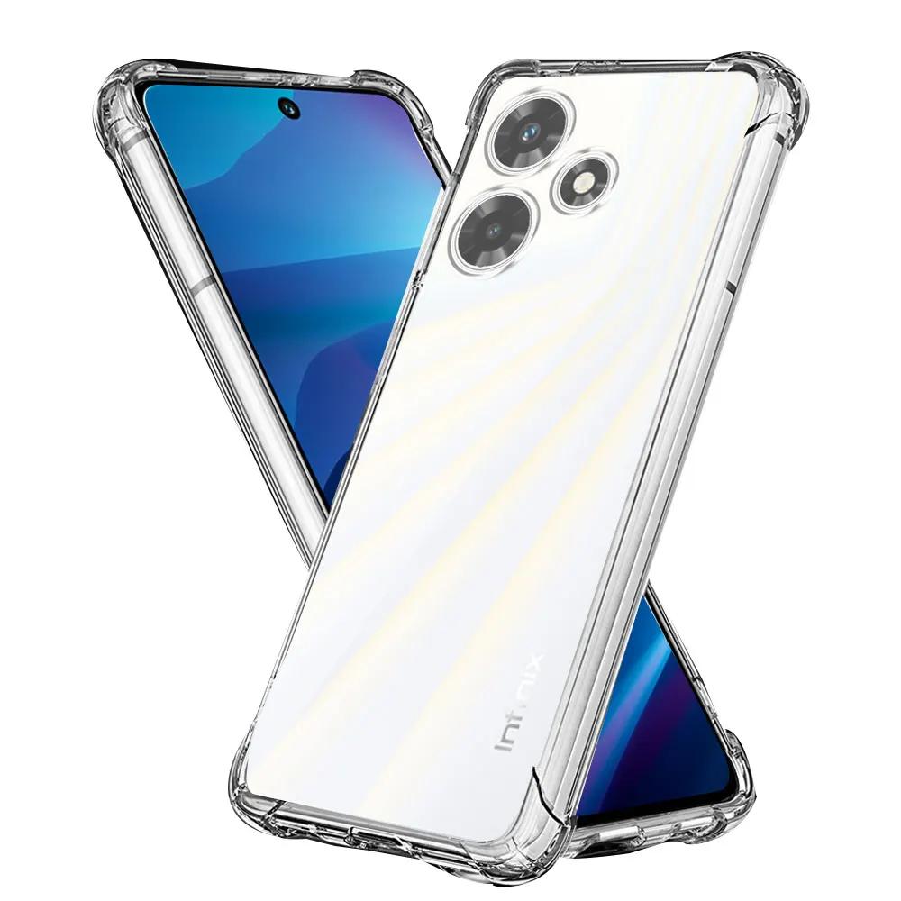 Shockproof Case For Infinix Hot 30 4G Silicone Soft Clear Phone Case For Infinix Hot 30i 30i NFC Coque Infinix Hot 30 Play Funda