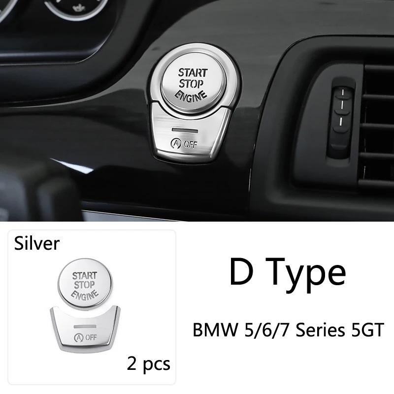 Accessories For BMW F20 F21 F22 F30 F32 F34 F10 F07 F01 F48 F25 F26 F15 F16 Car styling ENGINE START STOP switch button Cover