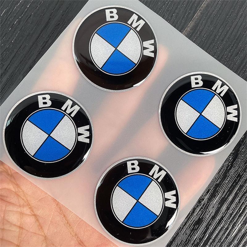 VBCG5 Car Remote Key Emblem Sticker Auto Accessories For BMW M Power I3 G08 F15 F16 G20 E34 F94 F95 G30 G11 G12 E36 interior sticker