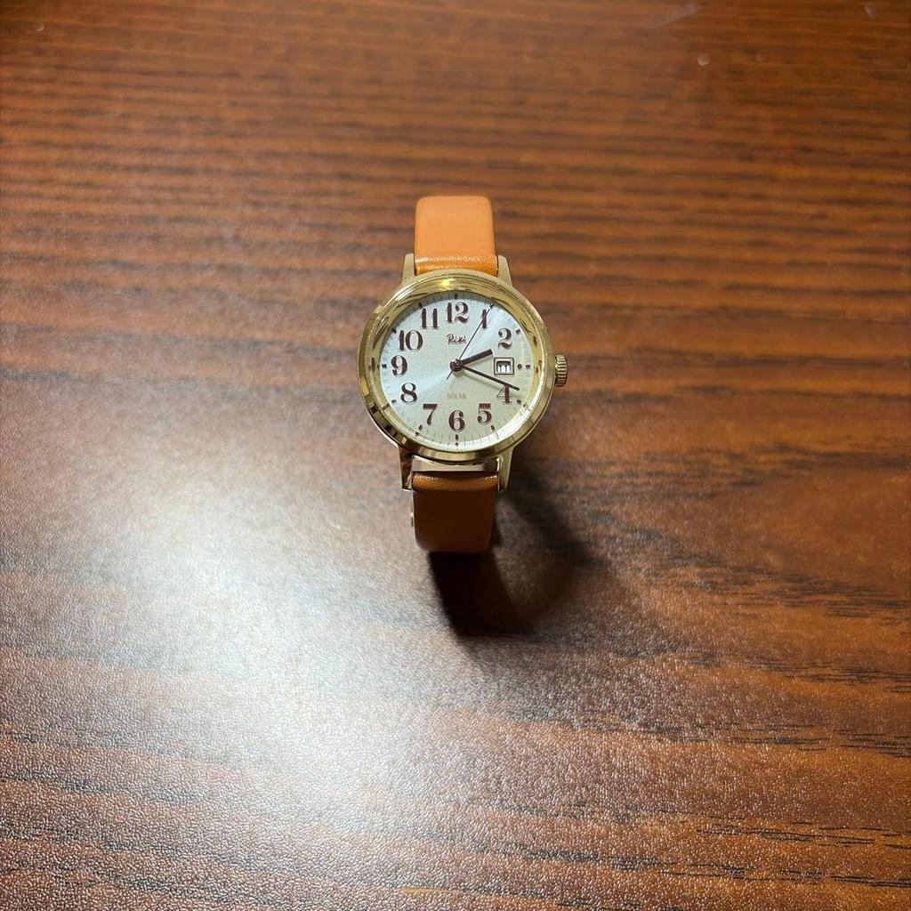 Used SEIKO Riki Solar Ladies Watch Gold
