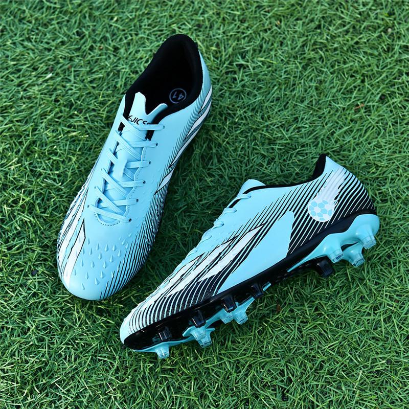 Футбольные бутсы Роналду мужские сломанные шипы детские мужские и женские нескользящие шипы студенческие тренировочные спортивные бутсы для ударов