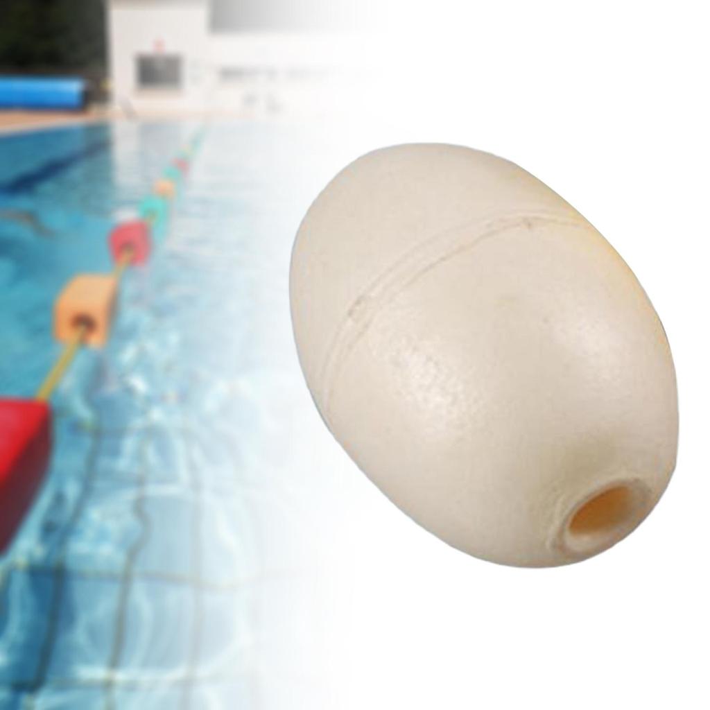Canoe and Kayak Anchor Float Rope Float Olive Shaped Swimming lanes Rope Deep Water Float for Water Park Zones Swimming