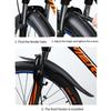 Mountain Bike Fender Set 26-29inch Screw Fixed Front/Rear Mud Guards Against Splashing Water and Dirt for MTB Mountain Road Bike