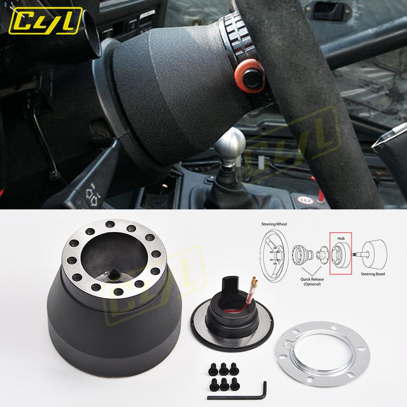 Адаптер рулевой колонки JDM Racing Черный Boss Kit Алюминиевый для BMW E30