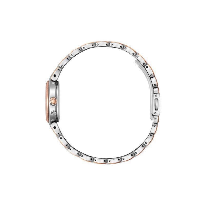 CITIZEN Antimagnetic Solar Quartz Titanium Strap Women's Watch Mother-of-pearl Dial ES9474-59W