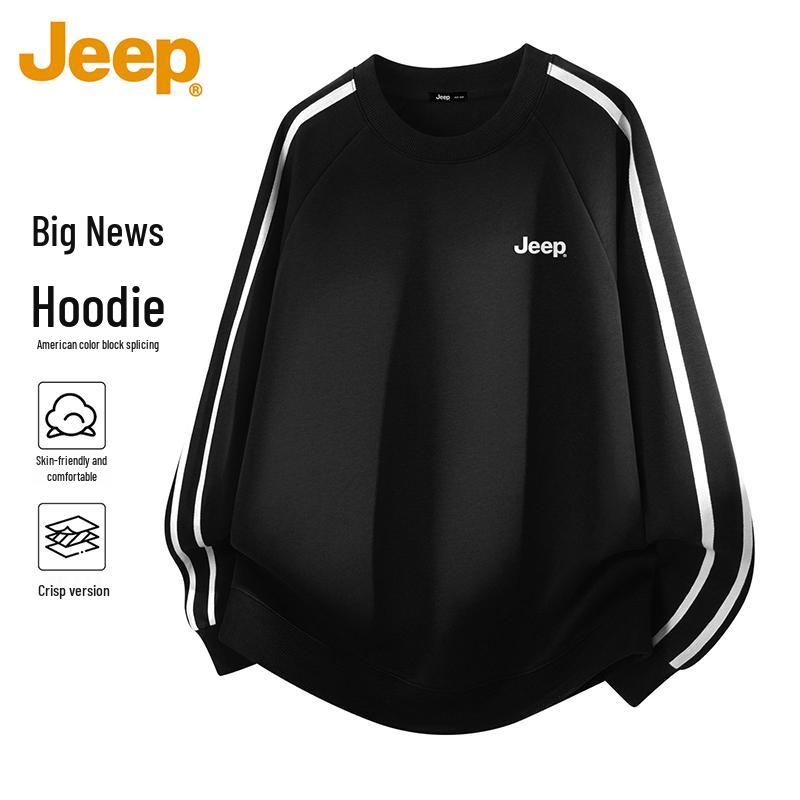 JEEP Men's American Heavyweight Pullover Sweatshirt