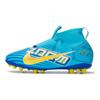 Zoom Mercurial Superfly 9 Academy KM AG Cleats with Shock Absorption and Durability Kids Sneaker Blue DO9791-400