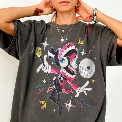 Comfort Colors Caine & Bubble Shirt, The Amazing Digital Circus Tshirt, TADC Tee, Caine Gifts