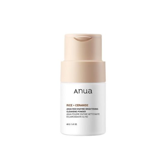 Anua Rice Brightening Enzyme Cleansing Powder Gentle Exfoliating Face Cleanser 40g