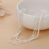Copper Exquisite Double Chain Bracelet for Women, Stylish and Elegant Wedding Jewelry Accessories