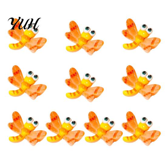 Decorative Hair Clips for Photoshoot 10Pcs Mini Insect Girls, Cartoon Ladybug/Dragonfly Clips, Daily Wear Barrettes Kids Non-Slip Children Bangs