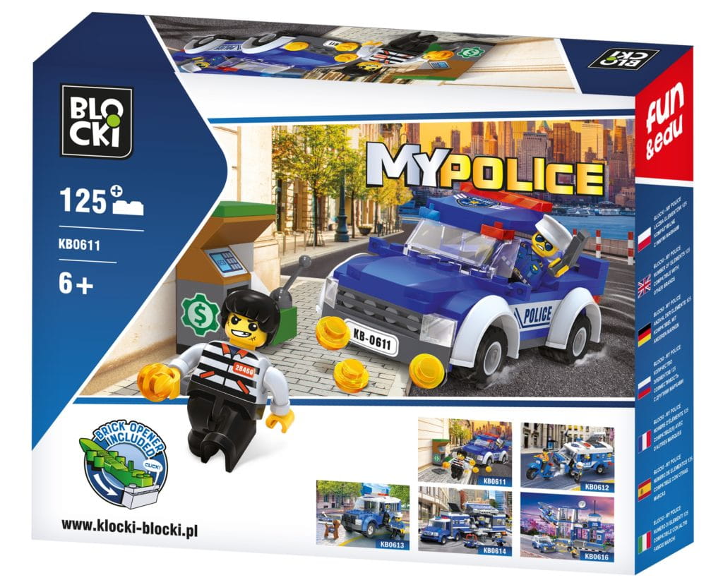 Blocki Mypolice Napad 125 Elementów