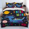 Мультяшный динозавр космический милый динозавр детский пододеяльник комплект HD одеяло покрывало для детей постельные принадлежности постельное белье декор спальни