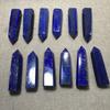 Natural Rock Lapis Lazuli Quartz Crystal Stone Point Healing Wand Dark Blue Gift Unique And Educational Healing Crystal