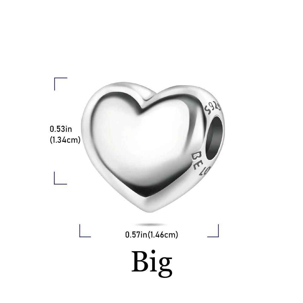 Новые Оригинальные Медные Разноцветные Шармы-Подвески в виде Сердца, Клевера, Розы, Звезды, Бабочки, Птицы с Бусинами для DIY Браслета, Ожерелья, Женский Подарок