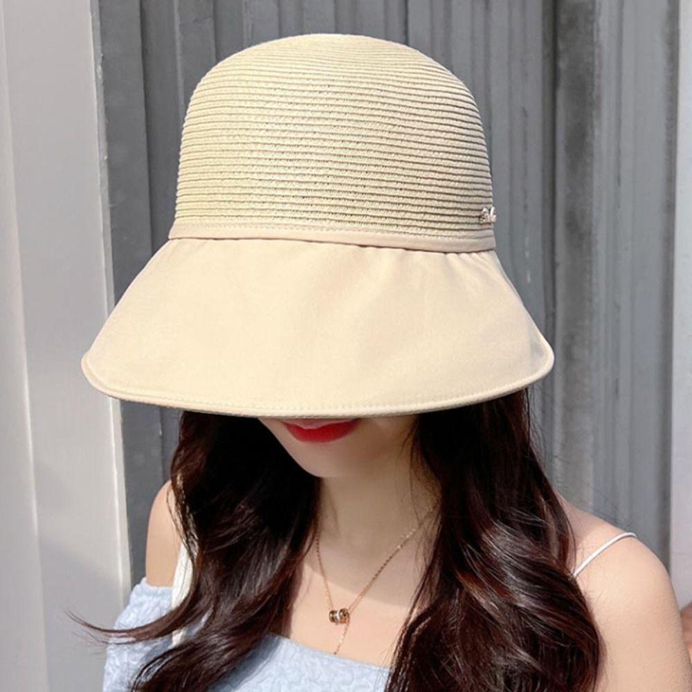 Sunhat Sunshade Cap Sunscreen Panama Cap Fashion Beach Hat