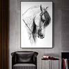 5D Full Drill Round Diamond Painting Animals Horses DIY Painting Cross Stitch Diamond Embroidery
