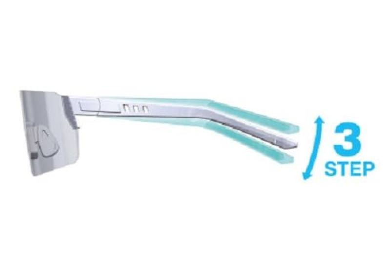 Велосипедные очки ICU Crystal Sky Clear Photochromic [OGK Kabuto] Цвет Прозрачный/NXT