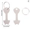 2Pcs Metal Shopping Cart Tokens Trolley Token Key Ring Keychain For Home Outdoor