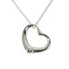 [Used] TIFFANY/Tiffany 925 Open Heart Pendant/Necklace/g488-57