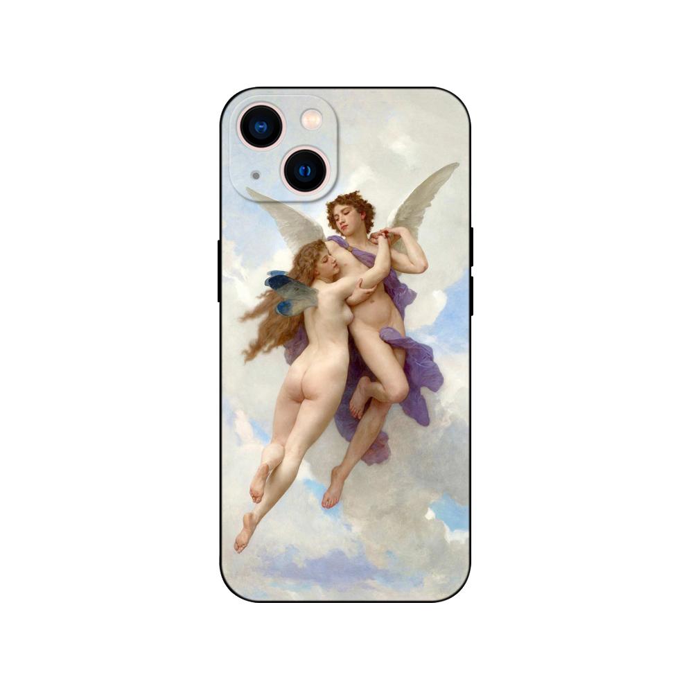 Черный чехол из ТПУ для Samsung Galaxy F23 M12 M22 M23 M32 4G M52 5G M30S M21 Художественная роспись Рождение Венеры