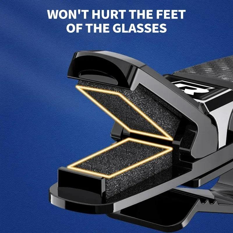 2026 New For VOLKSWAGEN VW Car Sun Visor Sunglasses Clip Car Glasses Holder Glasses Holder for Volkswagen VW Jetta R-line GTI R
