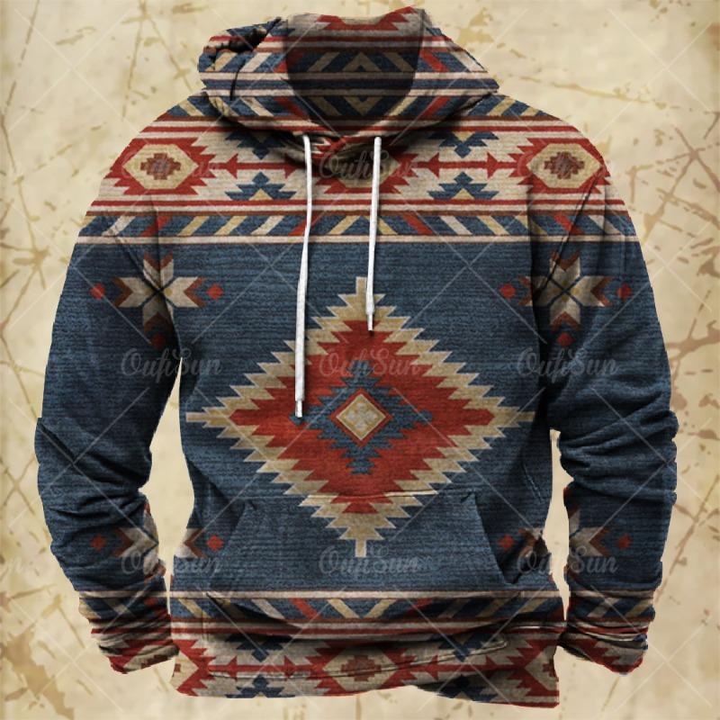Vintage Hoodie For Men Harajuku 3D Print Autumn Long Sleeve Sweatshirts Oversized Y2k Clothing Men's Hoodies Fashion Streetwear