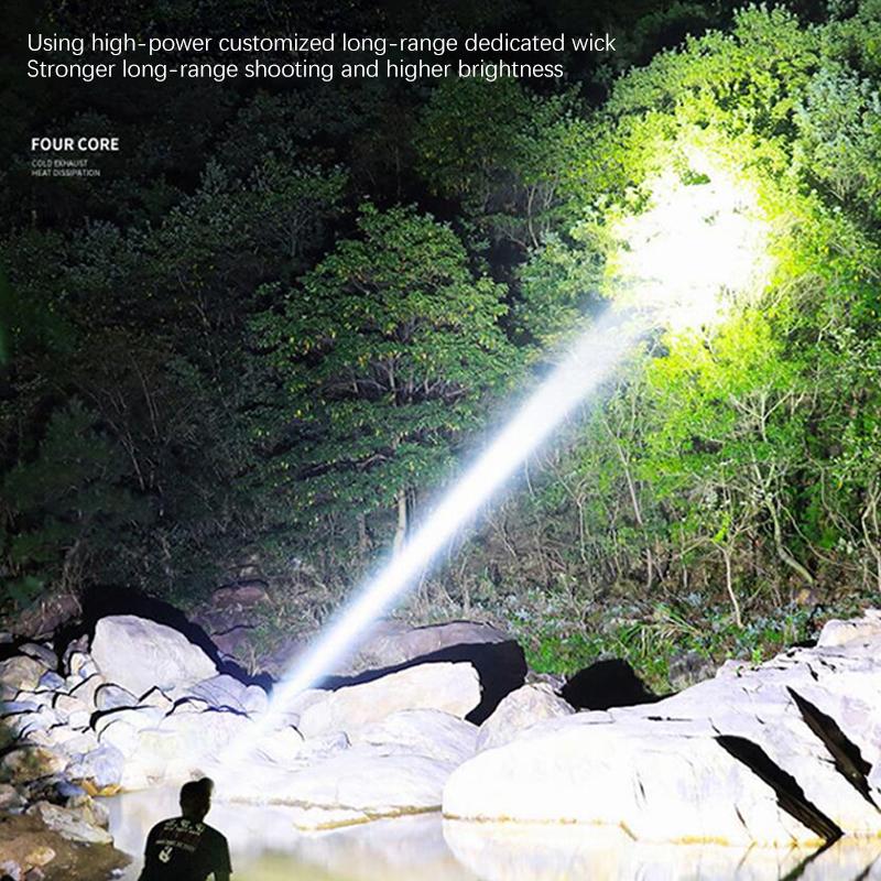 Фонарик на голову для улицы 400 мА Usb-фонарик мощный светодиодный водонепроницаемый перезаряжаемый фонарик