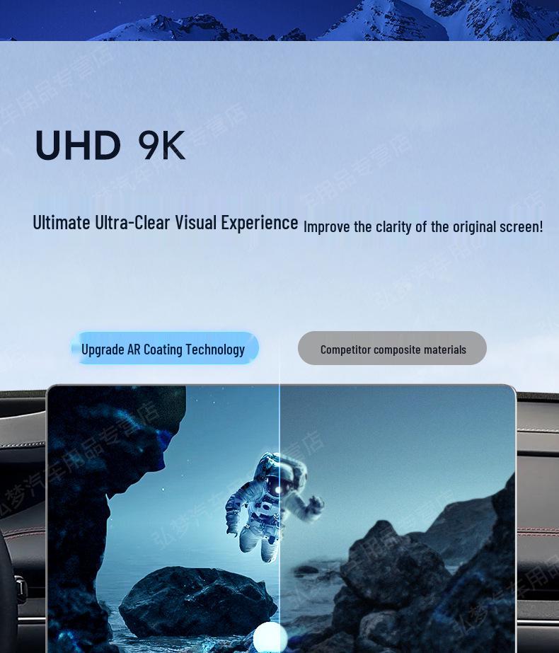 Защитная пленка для центрального экрана Lynk & Co 10EMP: Закаленное стекло Аксессуар для интерьера