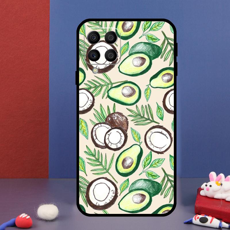 Летние Фрукты Кокос Для Samsung Galaxy M31 M51 M33 M13 M23 M53 M15 M55 M14 M34 M54 M20 M30s M32 M52 Чехол для Телефона