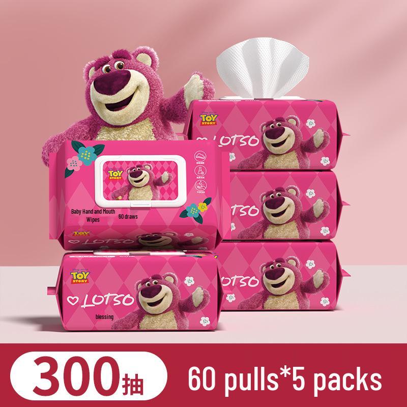 Влажные салфетки Disney Baby Pure Water - Большая упаковка для рук, рта и подгузника