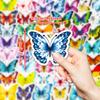 50 Pictures of Various Flower Butterfly Colorful Butterfly Graffiti Stickers Cute and Good-looking Children's Water Cup Decoration