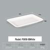Прямоугольное сервировочное блюдо Handun White Melamine