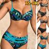 Women's Bikini Set Women's Bikini Set Summer Swimwear Two Piece Panel Beachwear One Piece Plus Size