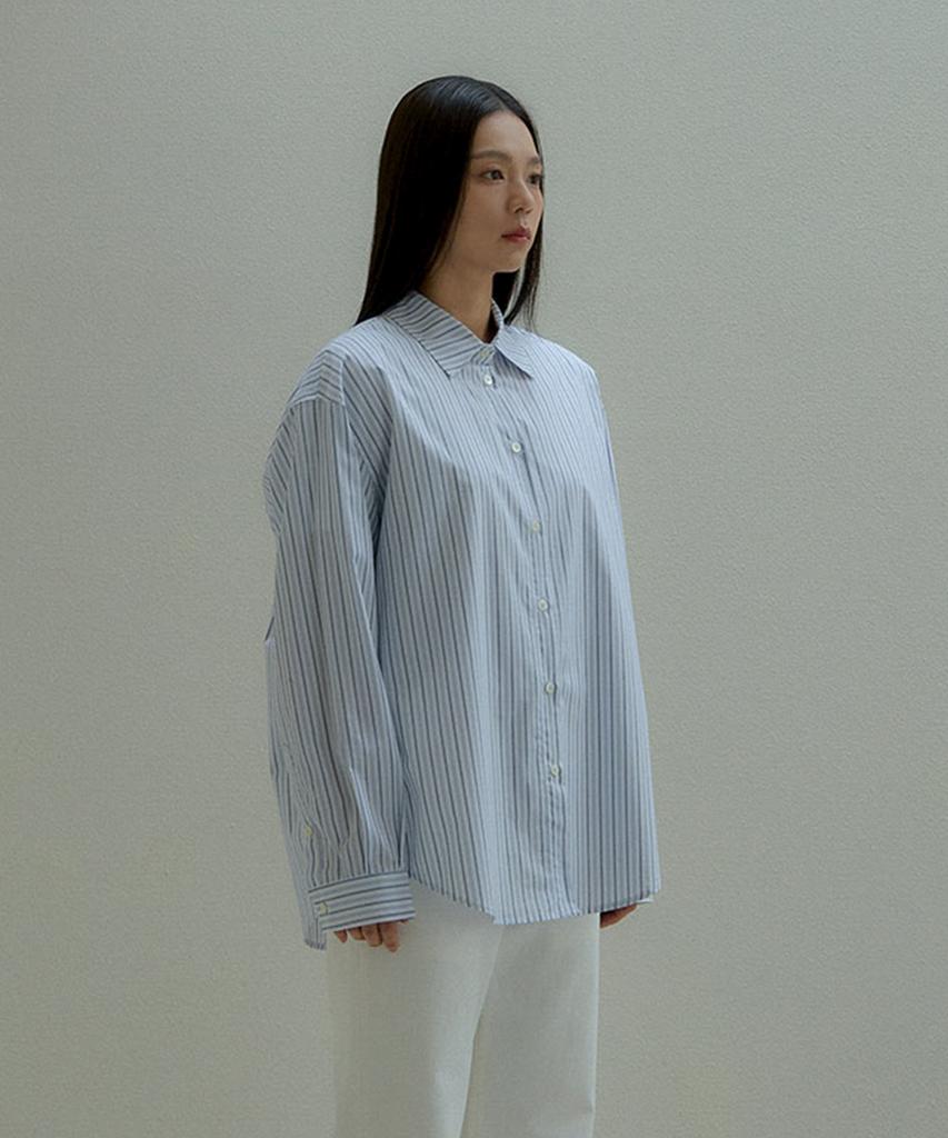 KNOWING Two-Way Shirt (Stripe)