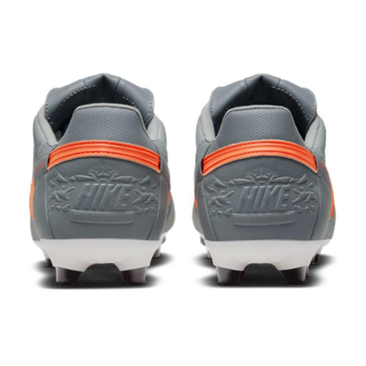 Nike Premier 3 FG Smoke Grey Safety Orange Мужские кроссовки Светло-дымчато-серый парус AT5889-003