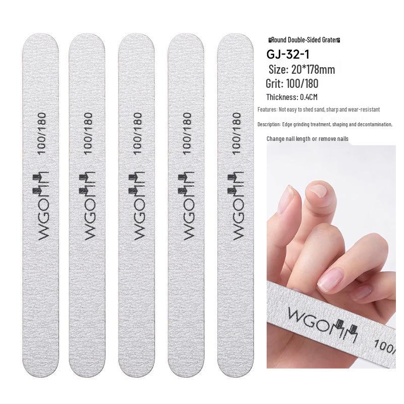 Nail Art Double-Sided Sanding Strips - Shaping, Filing, and Polishing Tools
