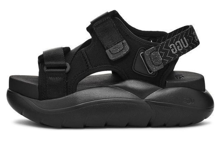 Women's Sandals UGG Fabric Beach Sandals Women's Black